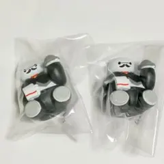 ディズニー ベイマックス おすわり フィギュア ウェイター 黒 2個