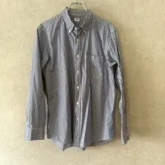【美品】UNIQLO エクストラファインコットン ブロードシャツ