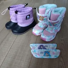 18センチ　スノーシューズ　セット