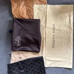 COACH・LOUIS VUITTON・GUCCI などショッパー袋セット
