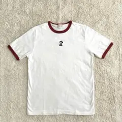 PEANUTS スヌーピー リンガーTシャツ ホワイト Mのサムネイル