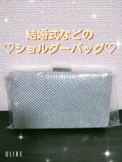 パーティーバッグ サブバッグ シルバー ストーン 鞄 かばん ♡