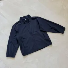 無印良品 撥水 ストレッチ ジャケット 110 新品 ネイビー 紺色のサムネイル