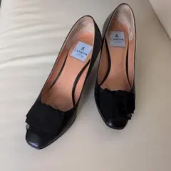 ☆美品☆LANVIN ブラック ハイヒール パンプスのサムネイル