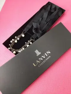 新品美品　LANVINのリボンネックレス