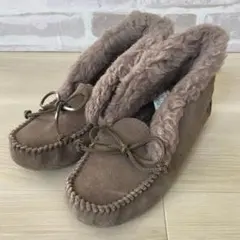 UGG アレーナ 22cm ムートンブーツ モカシン アグ スリッポン　リボン