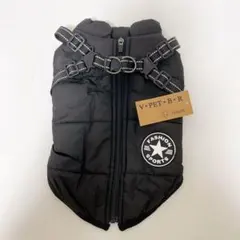 ★新品未使用★ハーネスベスト ダウンジャケット XLサイズ 黒 ドッグウェア