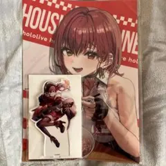 ホロライブ 宝鐘マリン × 寿がきや アクリルスタンド他