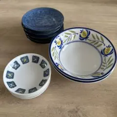 ノリタケRC小皿　哲三郎窯小皿５枚　ceram小深皿　12枚食器セットのサムネイル