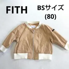 【美品】FITH　フィス　アウター　ジャンバー　ブルゾン　80　男女兼用　保育園