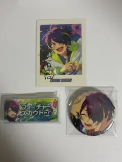 あんスタ 仙石忍 ぱしゃこれ ブロマイド とるパカ ペタル缶 カプ缶