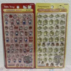 国内正規品 ボンボンドロップシール ミニ サンリオ ハローキティ ポムポムプリン