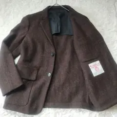 【送料無料】ハリス ツイード ジャケット M メンズ ★極美品★ A5 USA製 ヘリンボーン柄 ブラウン 72 tqe ★未使用に近い★極美品★即決★ 2025年最新Yahoo!オークション -ハリスツイード ジャケット メンズの