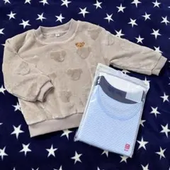 ミフィ　クマ　UNIQLO未開封シャツ・肌着