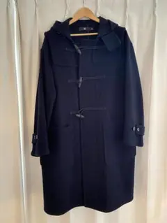 美品✨ユニクロ＋J ダッフルコート ロング ウール コラボ ブラック 黒 L Uniqlo＋J購入品】重厚感たっぷりの本質ダッフルコート。ワン