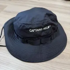 キャプテンズヘルム アドベンチャーハット BLACK MCAPTAINSHELM