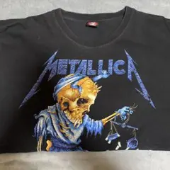 Metallica スカルデザイン Tシャツ ブラック