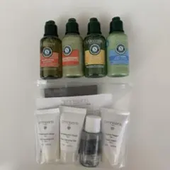 ロクシタン　シャンプーコンディショナー＆オムニサンス旅行セット