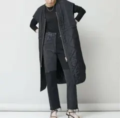 キルティング ダウンベスト