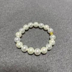 ハンドメイド　ブレスレット　シェルパール