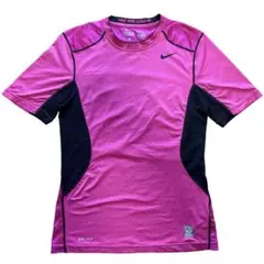 Tシャツ NIKE ナイキ PRO COMBAT コンプレッション ピンク 古着