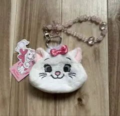 韓国限定】 ディズニー コラボ マリーちゃん ポーチ キーホルダー
