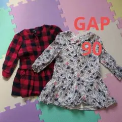 ベビーギャップ　ワンピース2枚セット　90サイズ