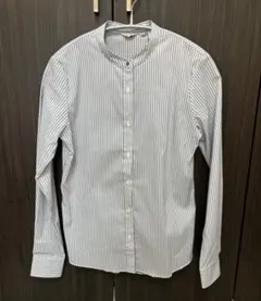 【未使用】THE SUIT COMPANY バンドカラーシャツ イージーケアのサムネイル