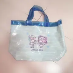 サンリオ Happyくじ ナイトプール リトルツインスターズ クリアトートバッグ