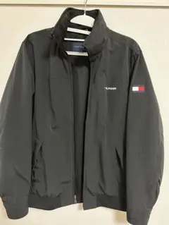 HILFIGER ブラック ナイロンジャケット