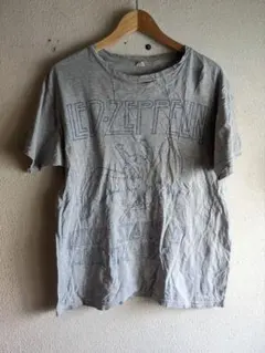90s グッドレギュラー　バンド　tシャツ　グレー　LED ZEPPELIN 灰