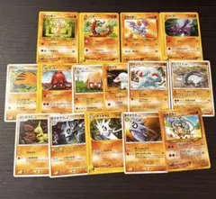 ポケモンカード 旧裏面あり まとめ売り 14枚セット 闘