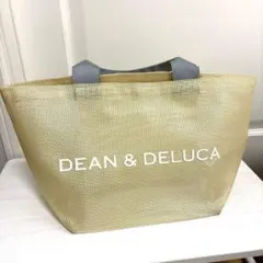 DEAN & DELUCA メッシュ　トートバッグ シトラス　イエロー　S