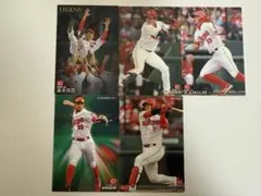 2019〜2021年 カープ プロ野球チップスカードセット