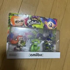 開封品スプラトゥーン　amiibo アミーボ　3体セット　トリプルセット