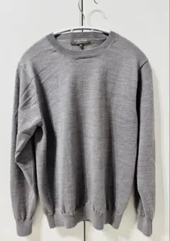 【美品】 UNITED ARROWS ニット　Tシャツ　グレー　長袖