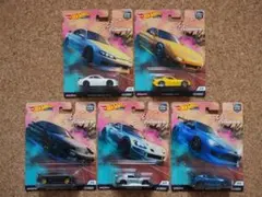 ホットウィール ストリートチューナーズ(STREET TUNERS) 5台セット