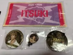 THERAMPAGE 藤原樹 カウコン 缶バッジ ミニネームタオル ステッカー