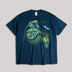 GILDAN Frog graphic Tシャツ USED 古着 vintageのサムネイル