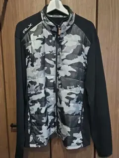 【極美品】RLXラルフローレン カモフラ ジップアップ ジャケット