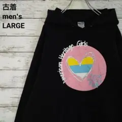 古着 ジャージーズ American Heritage Girls パーカー 黒