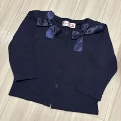 Cherry Sweettalk カーディガン ネイビー 90〜100