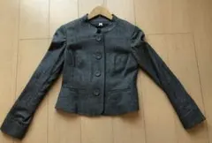 ま*る様 バナナリパブリック　ノーカラージャケット