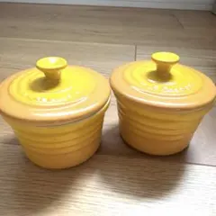 A8142【ルクルーゼ】ミニココット ディジョンイエロー フルーツ