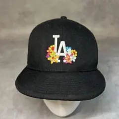 NEW ERA 59FIFTY LA ドジャース 花刺繍 7 1/4
