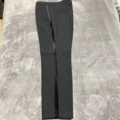 ZARA ザラ ブラック パンツ サイドベロアライン M