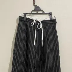 スラックス ストライプ レディース s