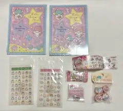 キキララ　マグネット　シール　ヘアゴム　キーホルダー　マスコット