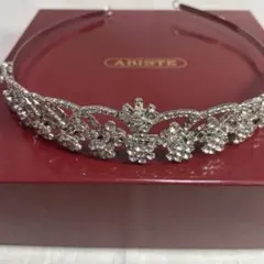 美品 ティアラ ヘッドドレス ヘッドアクセサリー 結婚式 アビステ abiste