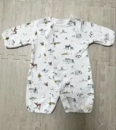 Haruulala ハルウララ　動物柄　ロンパース　60サイズ